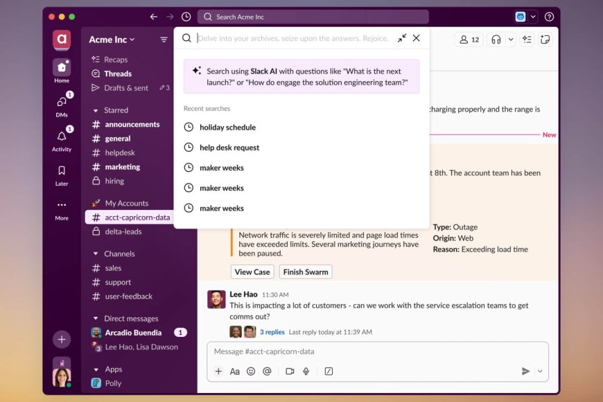 Slack AI  – Smart Team Communication