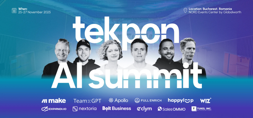 Tekpon AI Summit 2025: Founder Cristian Dina Shares What Makes This B2B Event Different
